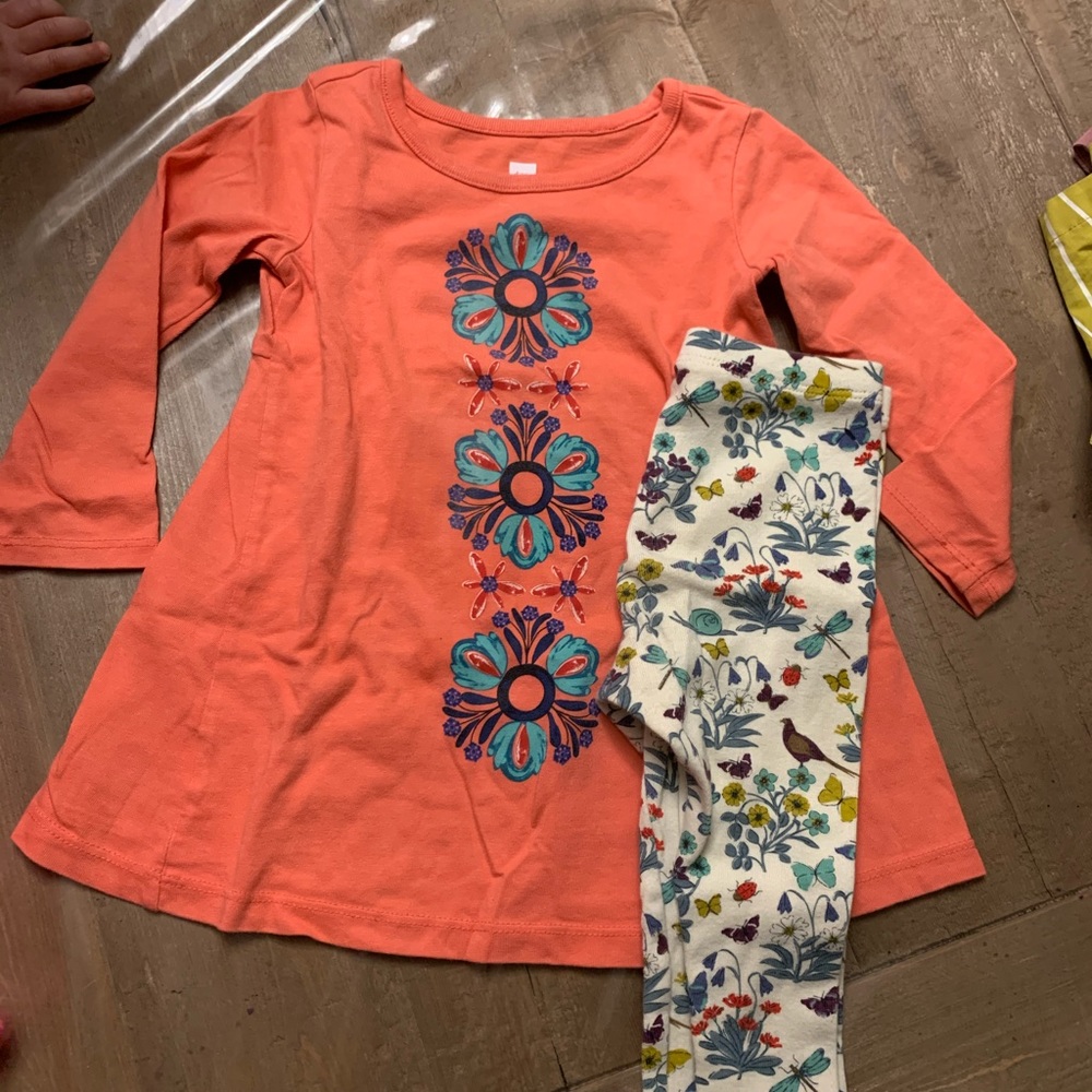 Tea Collection Tunic and Leggings set.